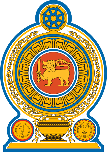 Fil:Coat of arms of Sri Lanka.svg