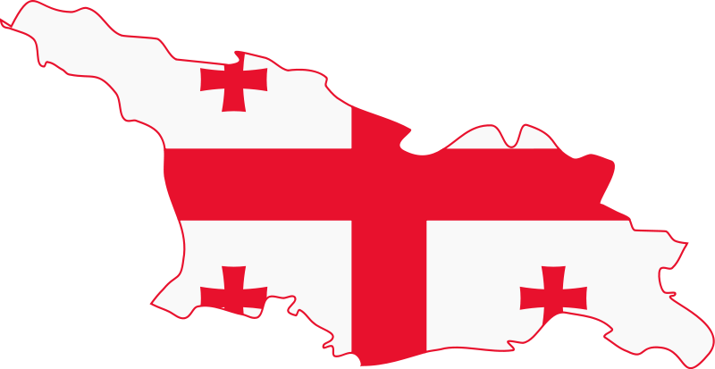 Fil:Flag-map of Georgia.svg