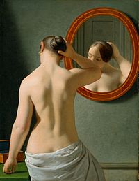 Fil:C W Eckersberg 1841 - Kvinde foran et spejl.jpg