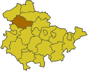 Unstrut-Hainich-Kreis i Thüringen