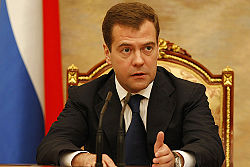 Medvedev i juni 2008