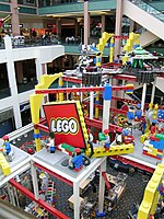 Lego i ett varuhus i USA