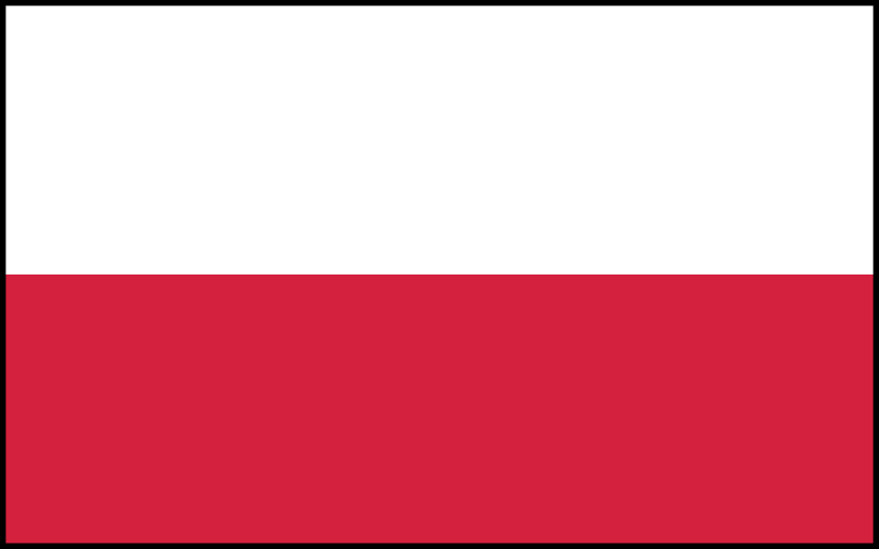 Fil:Flag of Poland (bordered 2).svg