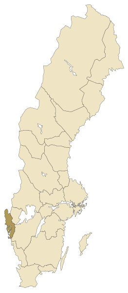 Fil:Sverigekarta-Landskap Bohuslän.svg