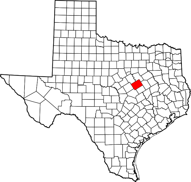 Fil:Map of Texas highlighting McLennan County.svg