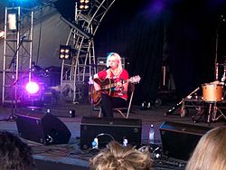 Laura Marling vid Underage Festival i augusti 2007