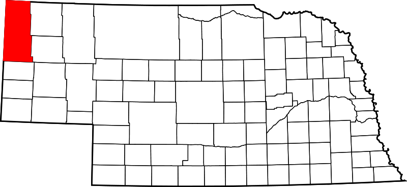 Fil:Map of Nebraska highlighting Sioux County.svg