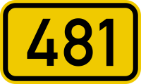 Fil:Bundesstraße 481 number.svg
