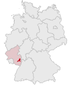 Landkreis Bad Dürkheims i Tyskland