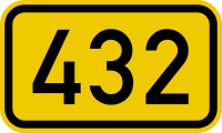 Fil:Bundesstraße 432 number.svg