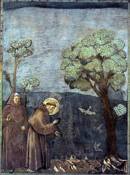 Fil:Giotto - Legend of St Francis - -15- - Sermon to the Birds.jpg