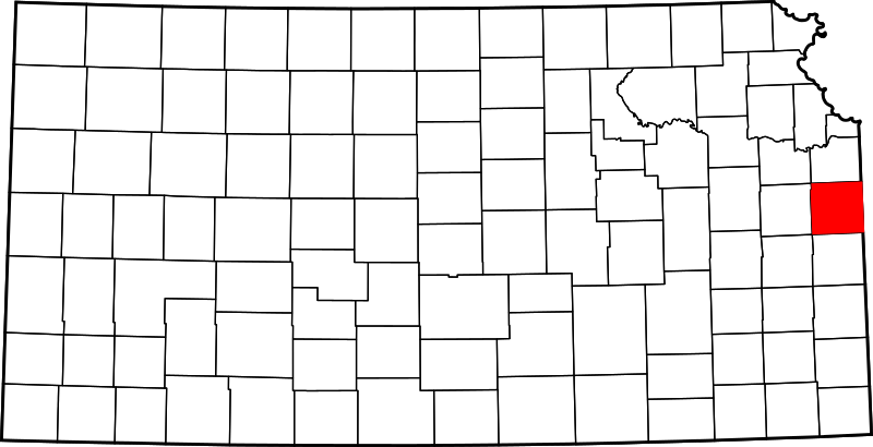 Fil:Map of Kansas highlighting Miami County.svg