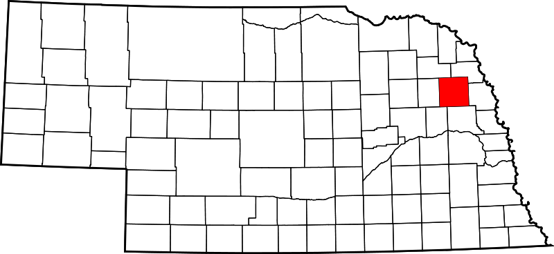 Fil:Map of Nebraska highlighting Cuming County.svg