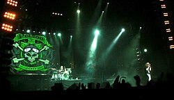 Poison uppträder på Sweden Rock Festival, 2008.