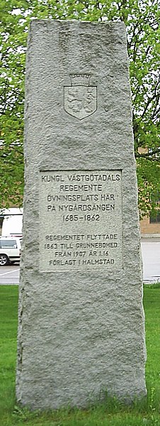 Fil:Västgöda-Dals regemente Nygårdsängen.jpg