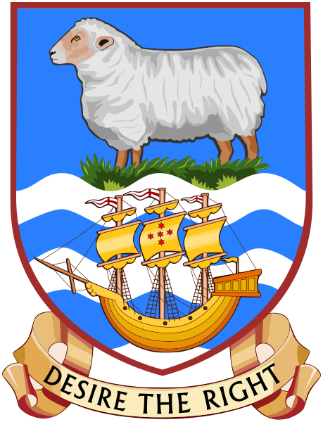 Fil:Coat of arms of the Falkland Islands.svg