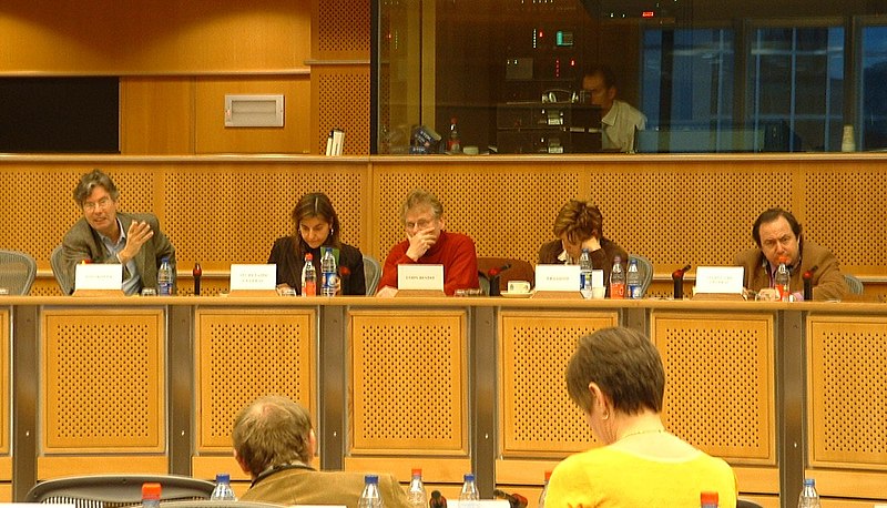 Fil:Grüne-Fraktionssitzung im Europaparlament.jpg
