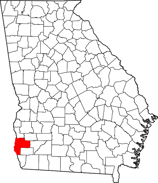 Fil:Map of Georgia highlighting Early County.svg