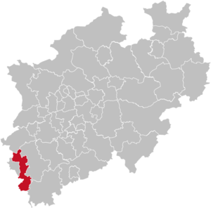 Kreis Aachen i Nordrhein-Westfalen