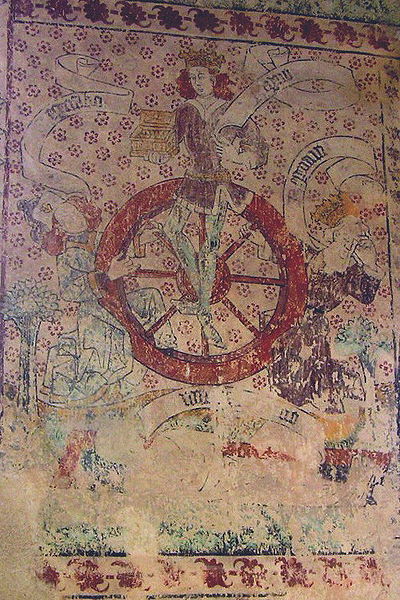 Fil:Wheel of fortune in enångers old church.jpg