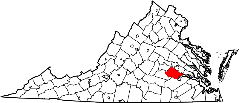Fil:Map of Virginia highlighting Chesterfield County.svg