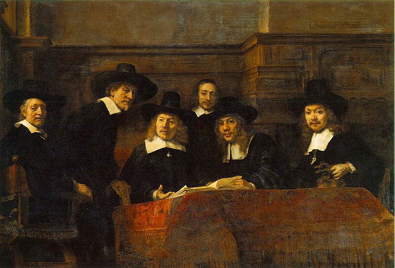 Fil:Rembrandt - Klesveverlaugets forstandere i Amsterdam.jpg