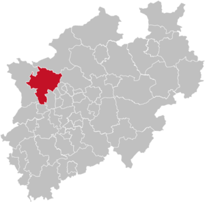 Kreis Wesel i Nordrhein-Westfalen