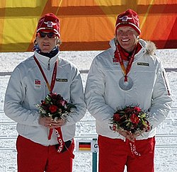 Jens Arne Svartedal till vänster