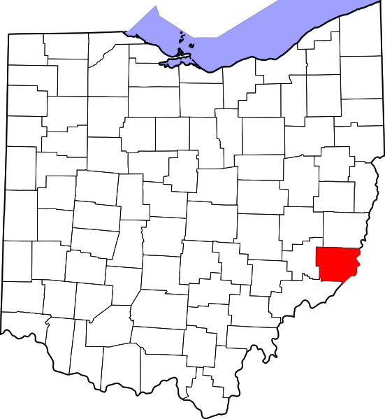 Fil:Map of Ohio highlighting Monroe County.svg