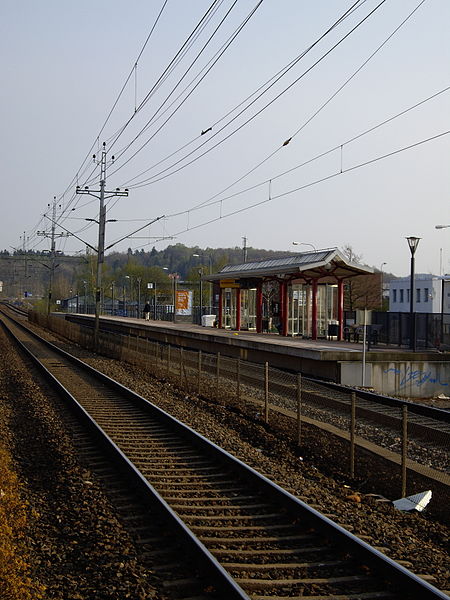 Fil:Kållered station riktning mot Göteborg.JPG
