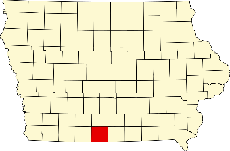 Fil:Map of Iowa highlighting Decatur County.svg