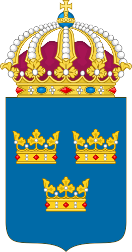 Fil:Coat of Arms of Sweden Lesser.svg