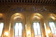 Windows of the Golden Hall in Stockholm City Hall.jpg