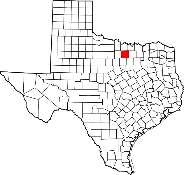 Fil:Map of Texas highlighting Wise County.svg