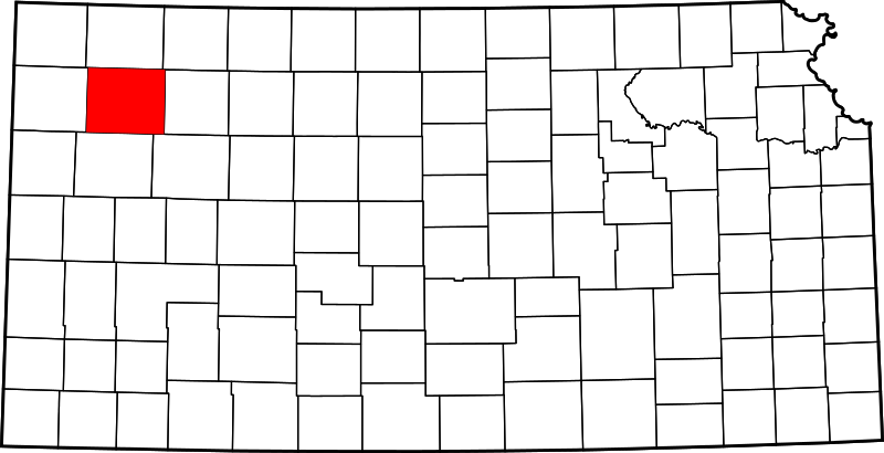 Fil:Map of Kansas highlighting Thomas County.svg