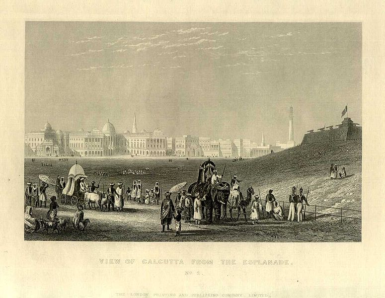 Fil:Calcuttaesplanade 1850.jpg
