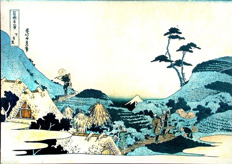 Fil:Hokusai landscape with two falconers.jpg