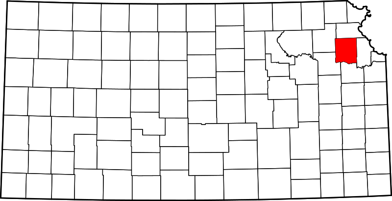 Fil:Map of Kansas highlighting Jefferson County.svg