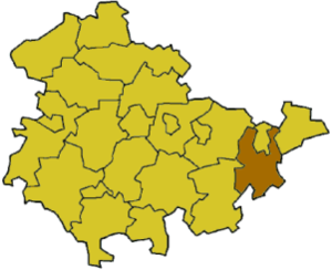 Landkreis Greiz i Thüringen