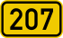 Bundesstraße 207 number.svg