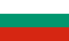 Bulgariens flagga.