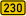 Bundesstraße 230 number.svg