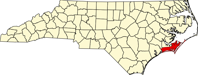 Fil:Map of North Carolina highlighting Carteret County.svg