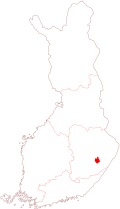 Location of Savonranta