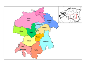 Kommuner i Viljandi län