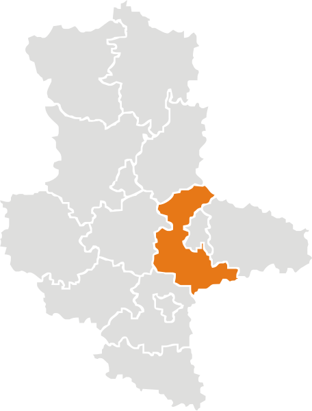 Landkreis Anhalt-Bitterfeld i Sachsen-Anhalt