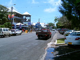 Huvudgatan i Avarua