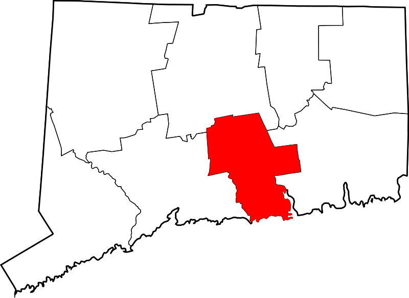 Fil:Map of Connecticut highlighting Middlesex County.svg