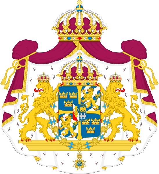 Fil:Coat of Arms of Sweden.svg