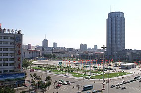 Centraltorget i Hohhot.